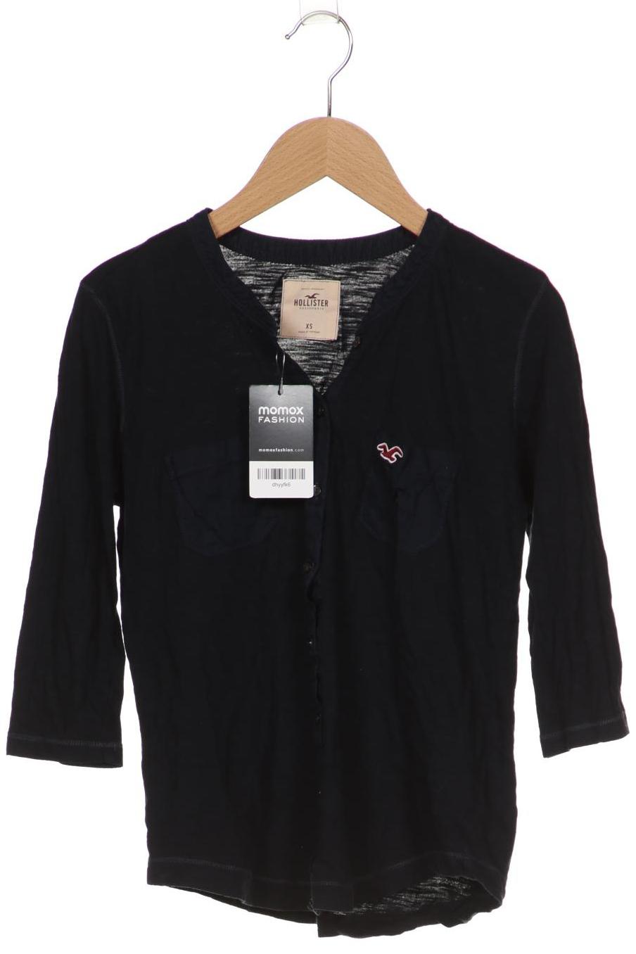 

Hollister Damen Bluse, marineblau, Gr. 34