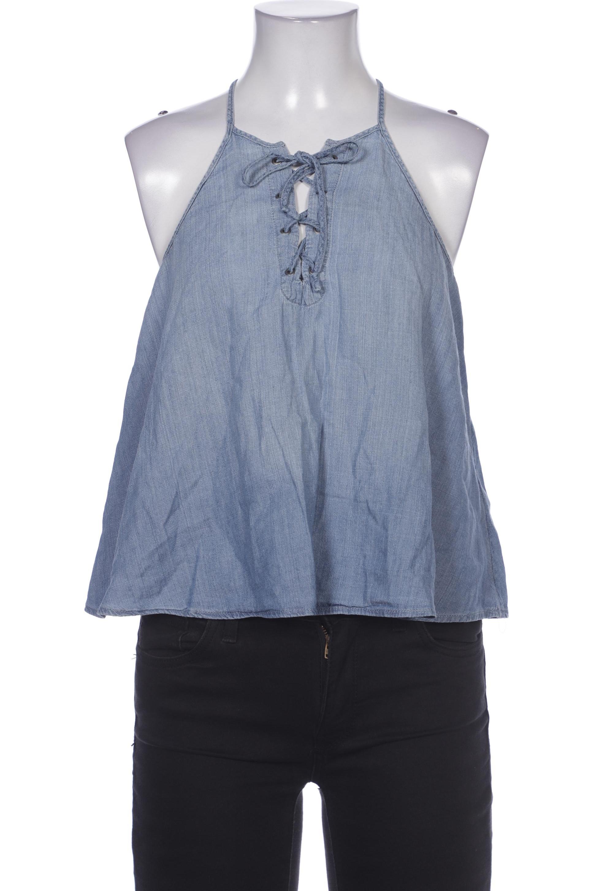 

Hollister Damen Bluse, hellblau, Gr. 36