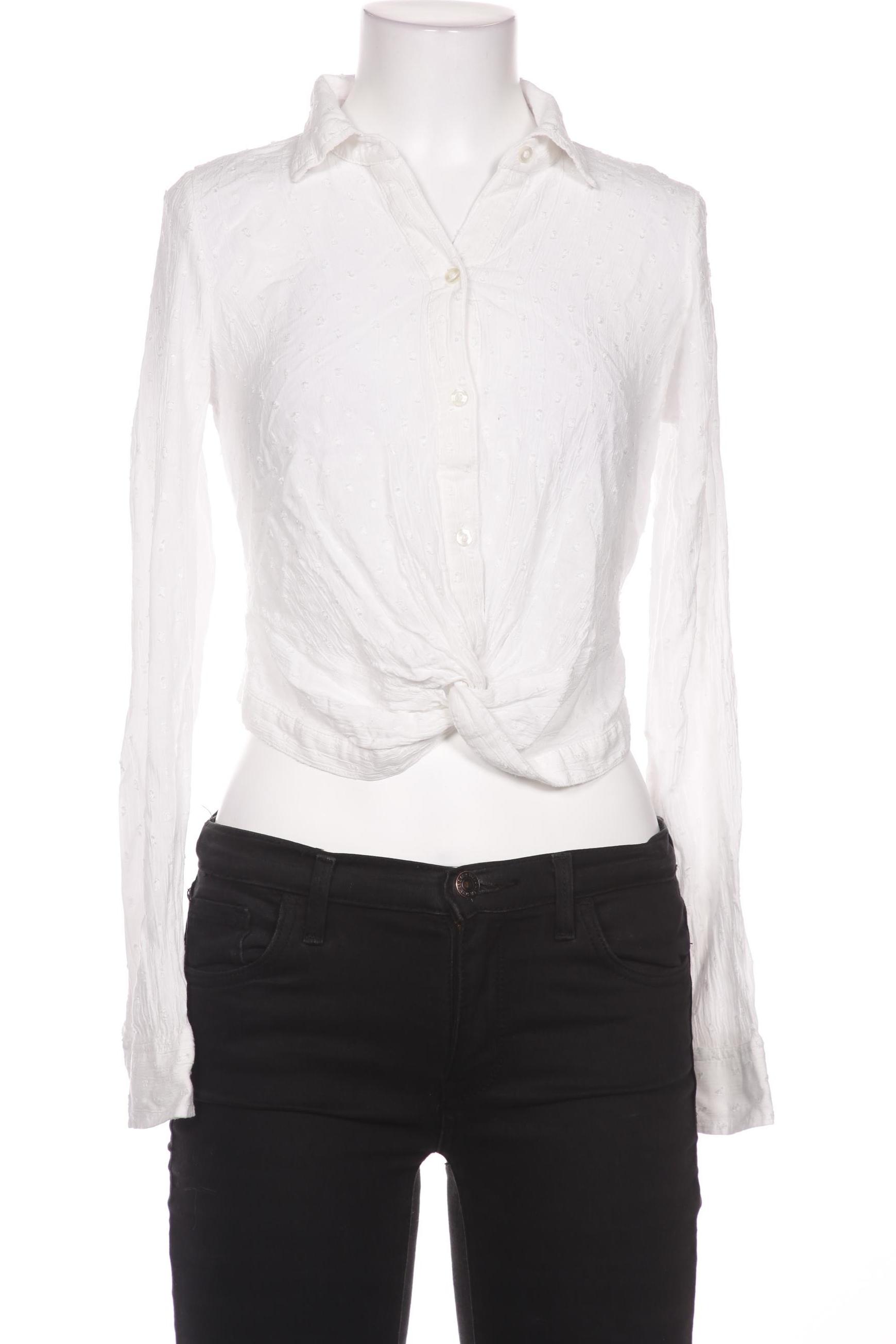 

Hollister Damen Bluse, weiß, Gr. 34