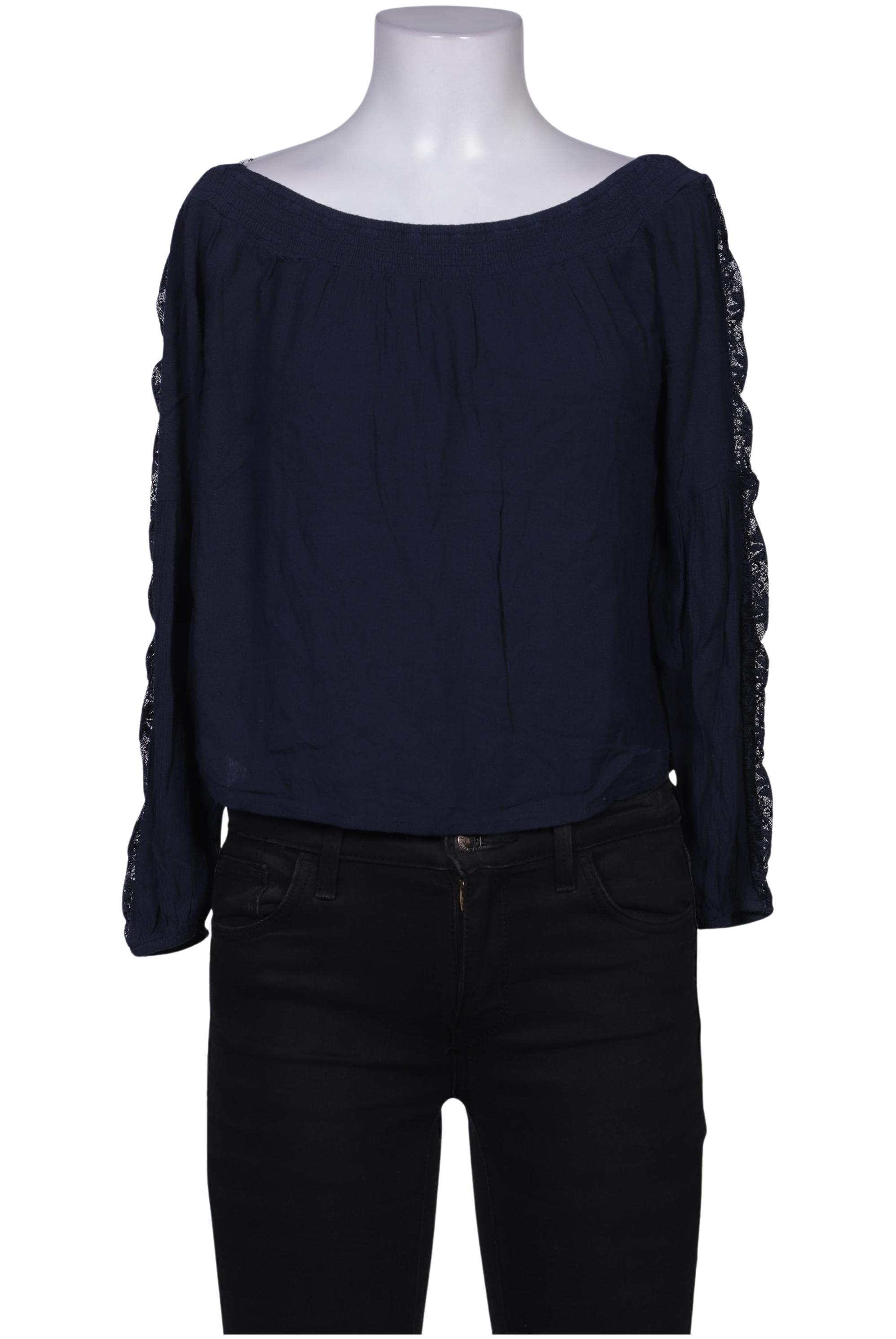 

Hollister Damen Bluse, marineblau, Gr. 36