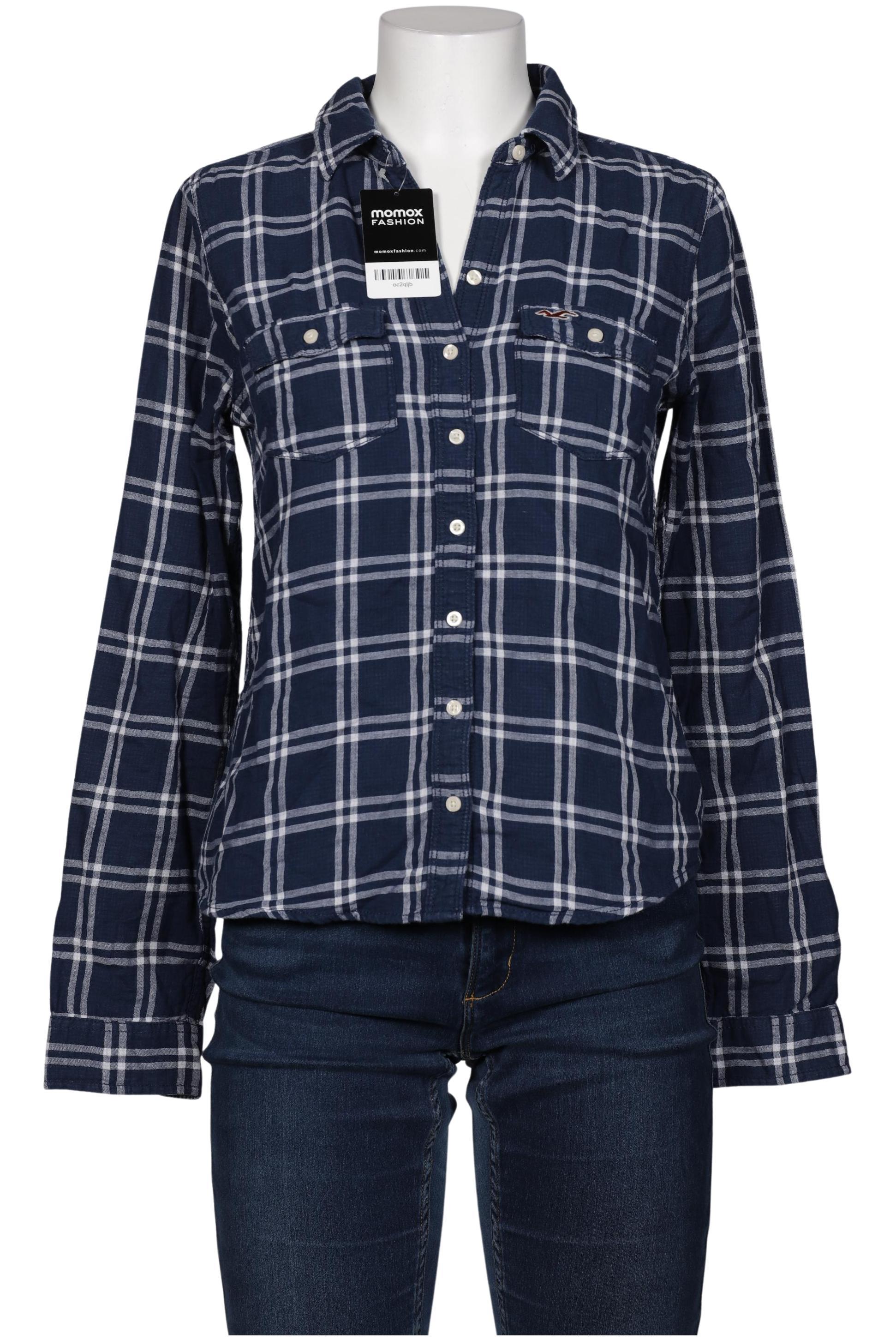 

Hollister Damen Bluse, marineblau, Gr. 38