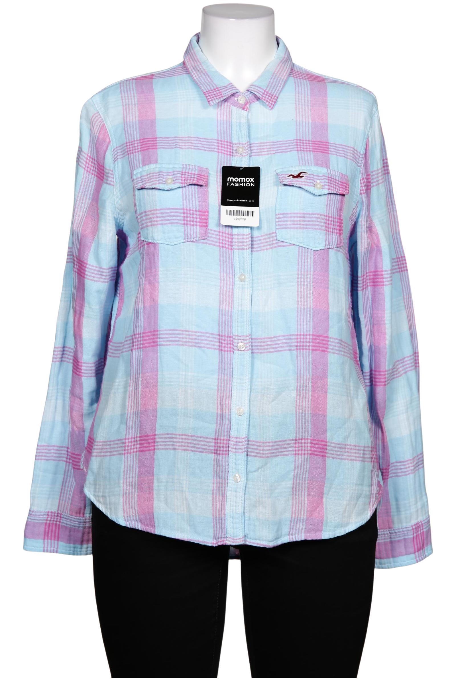 

Hollister Damen Bluse, hellblau, Gr. 42