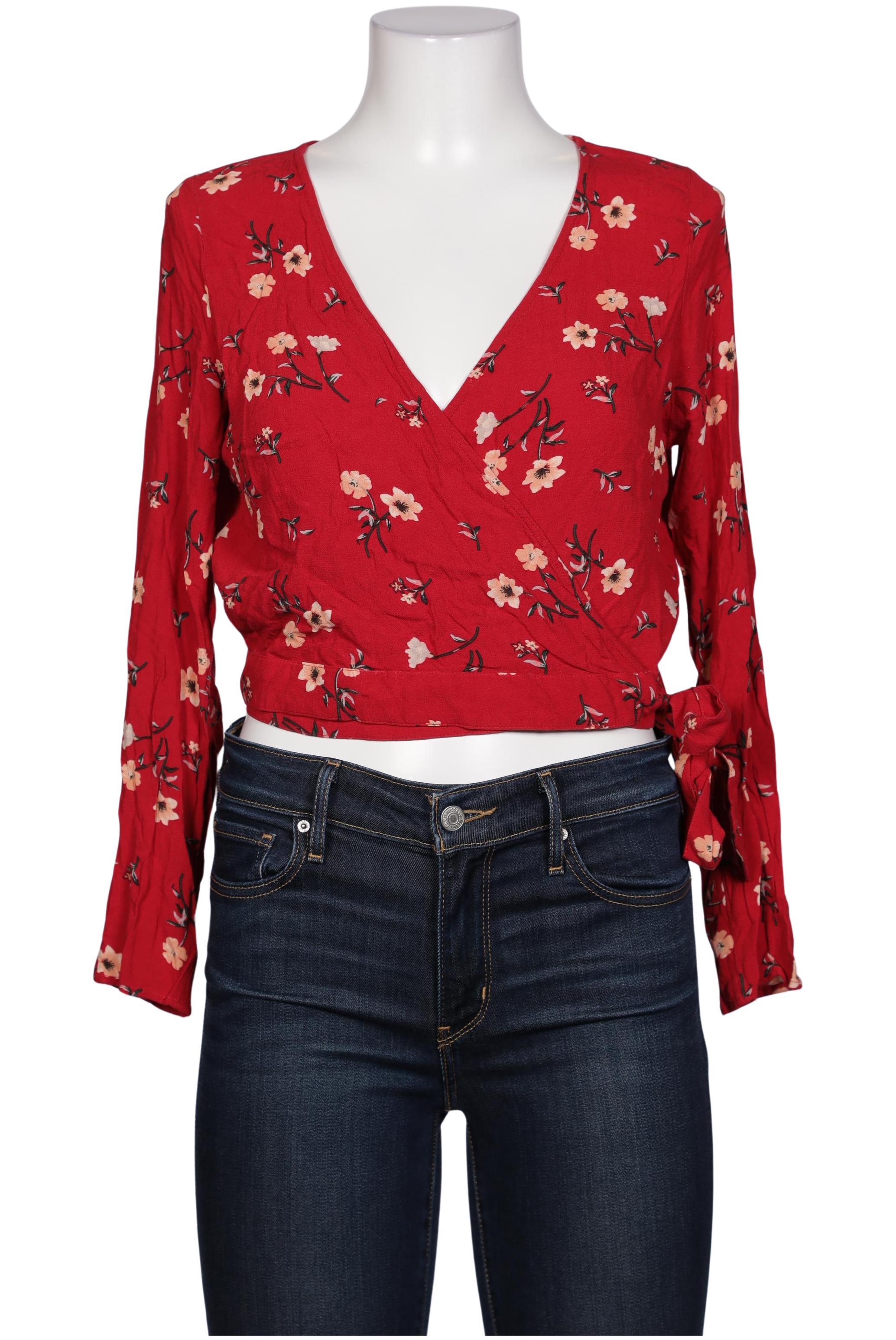 

Hollister Damen Bluse, rot, Gr. 42