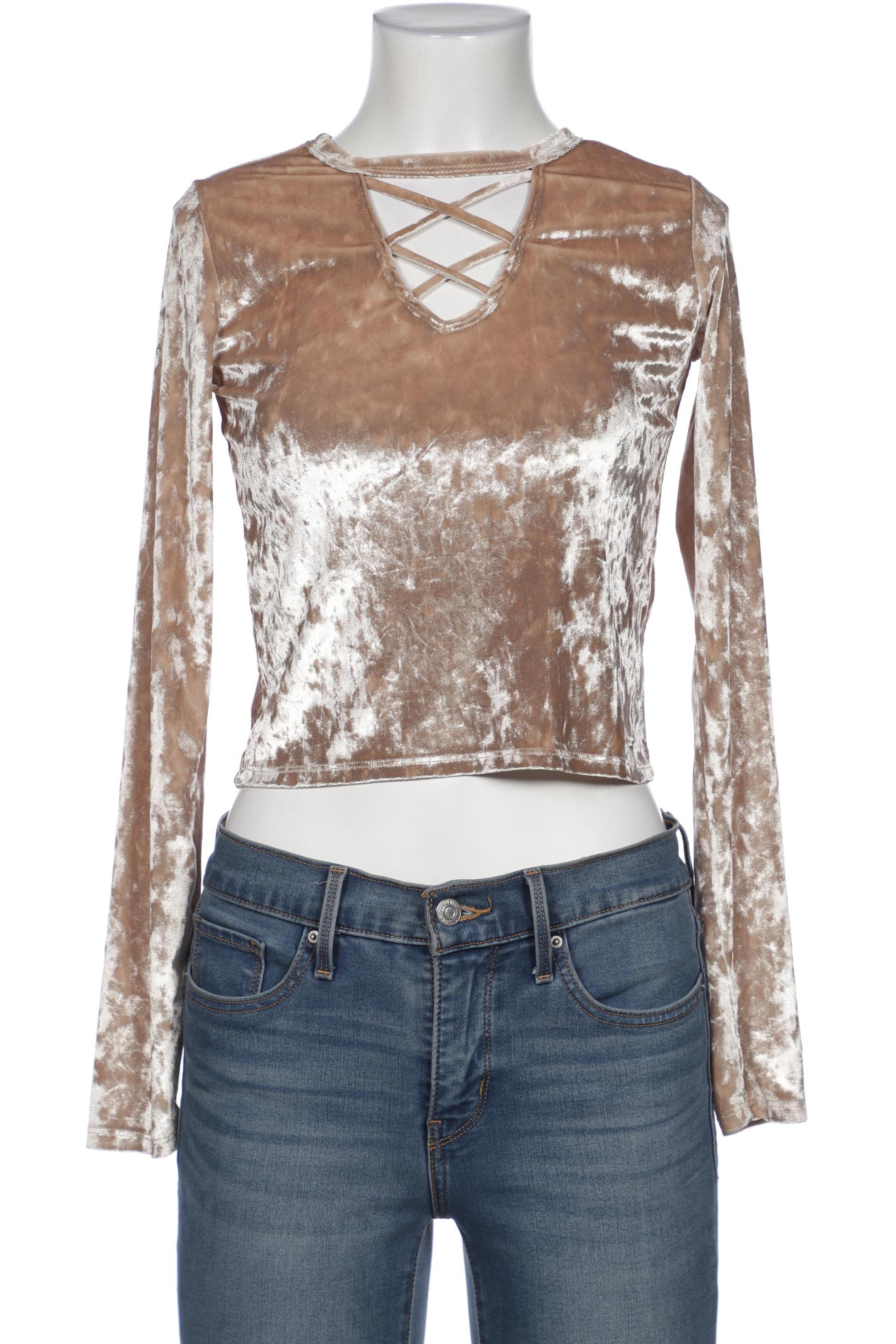 

Hollister Damen Bluse, beige, Gr. 34