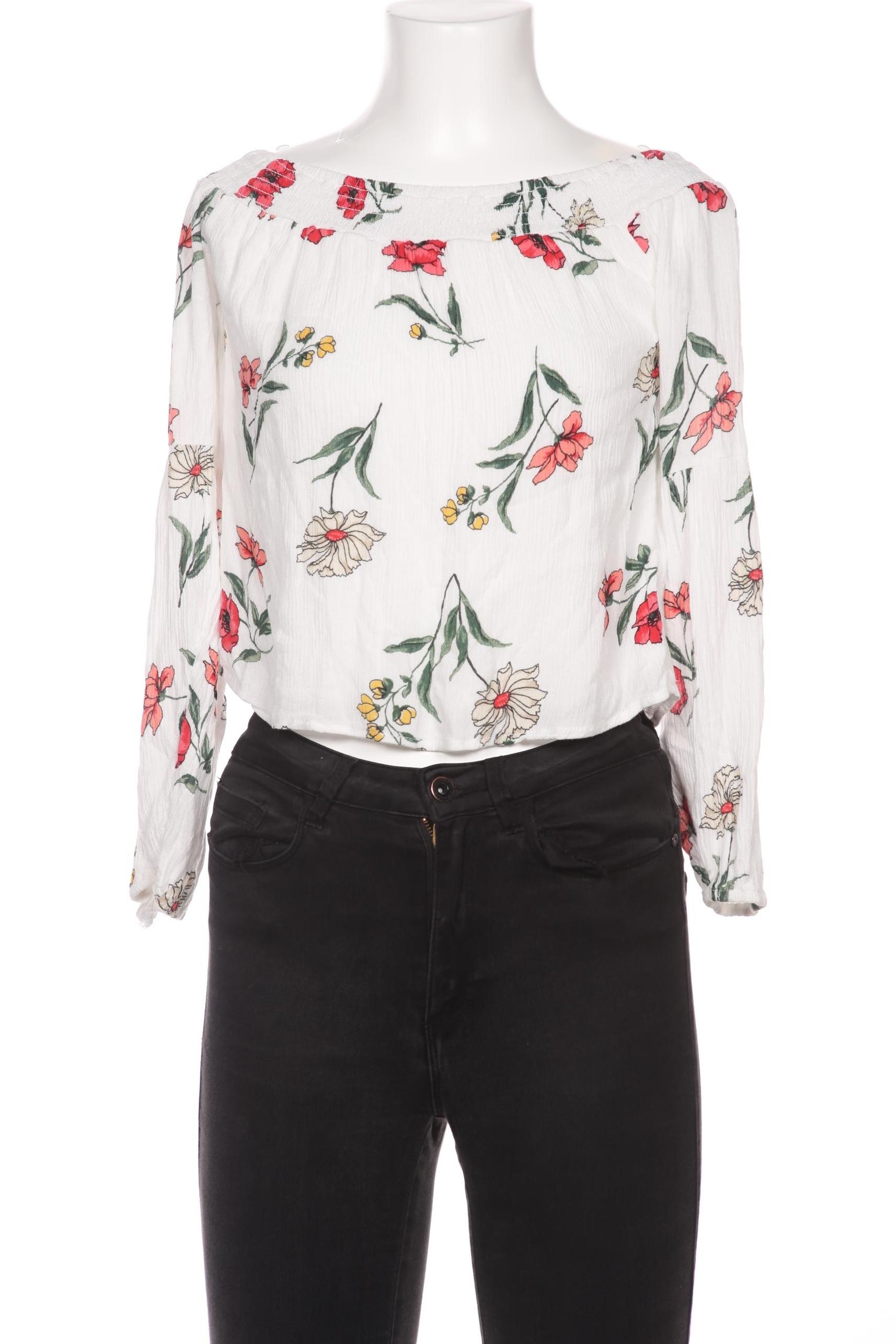 

Hollister Damen Bluse, weiß, Gr. 34