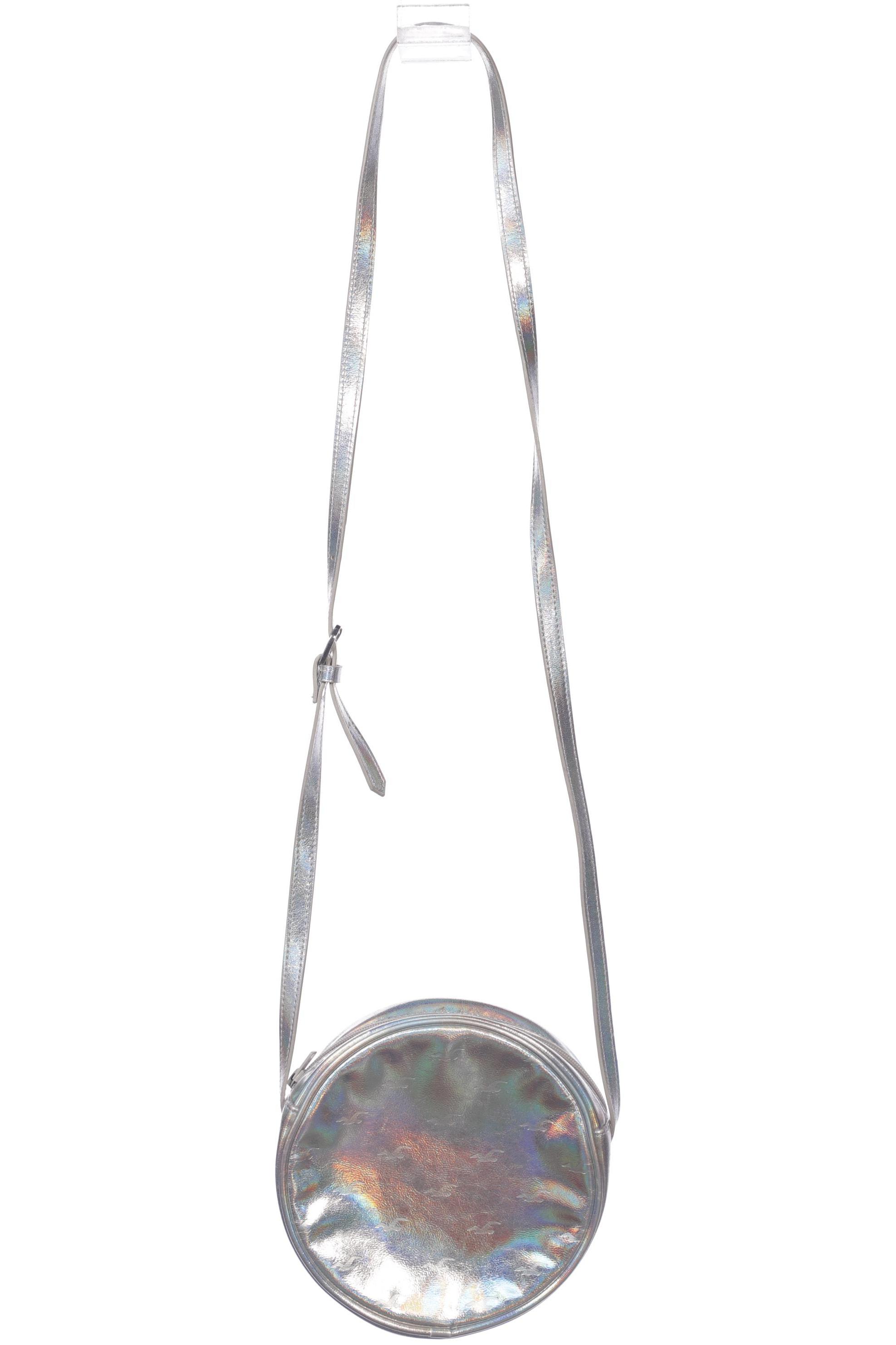 

Hollister Damen Handtasche, silber, Gr.