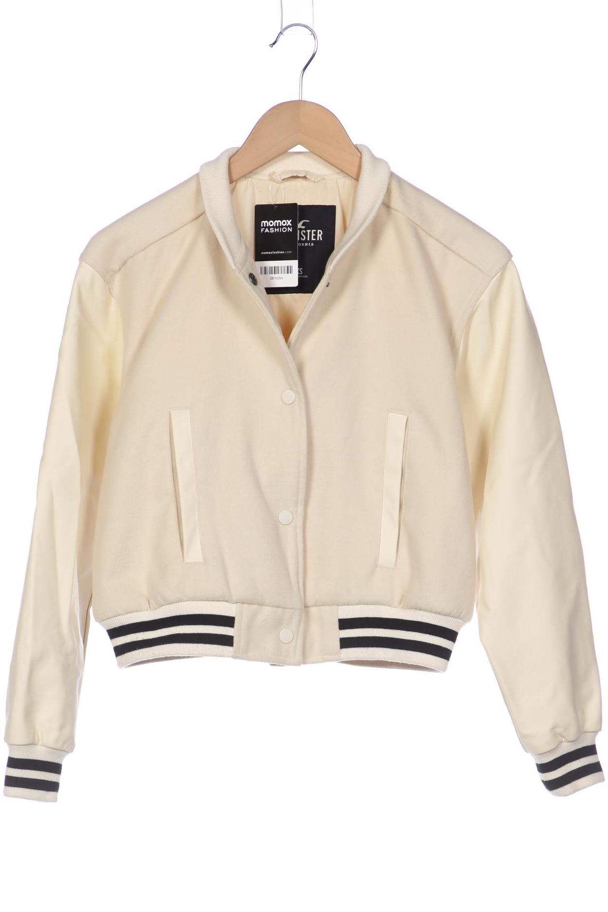 

Hollister Damen Jacke, cremeweiß, Gr. 32