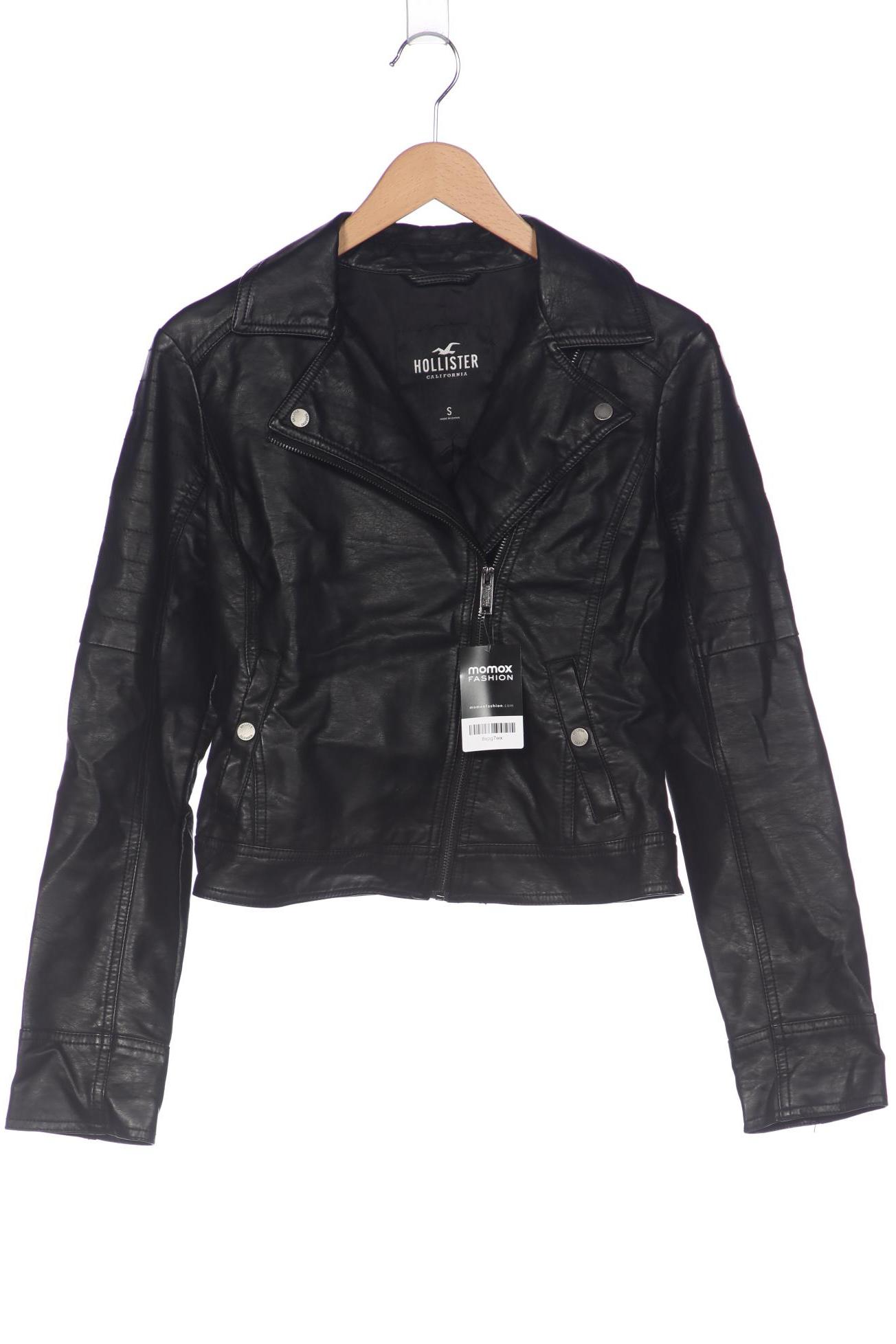 

Hollister Damen Jacke, schwarz, Gr. 36