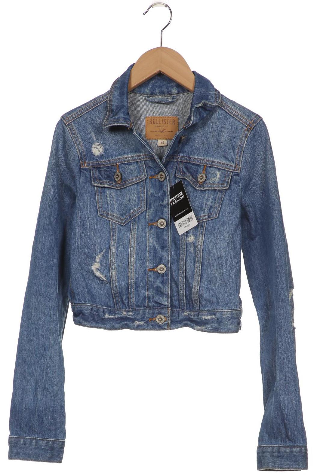 

Hollister Damen Jacke, blau