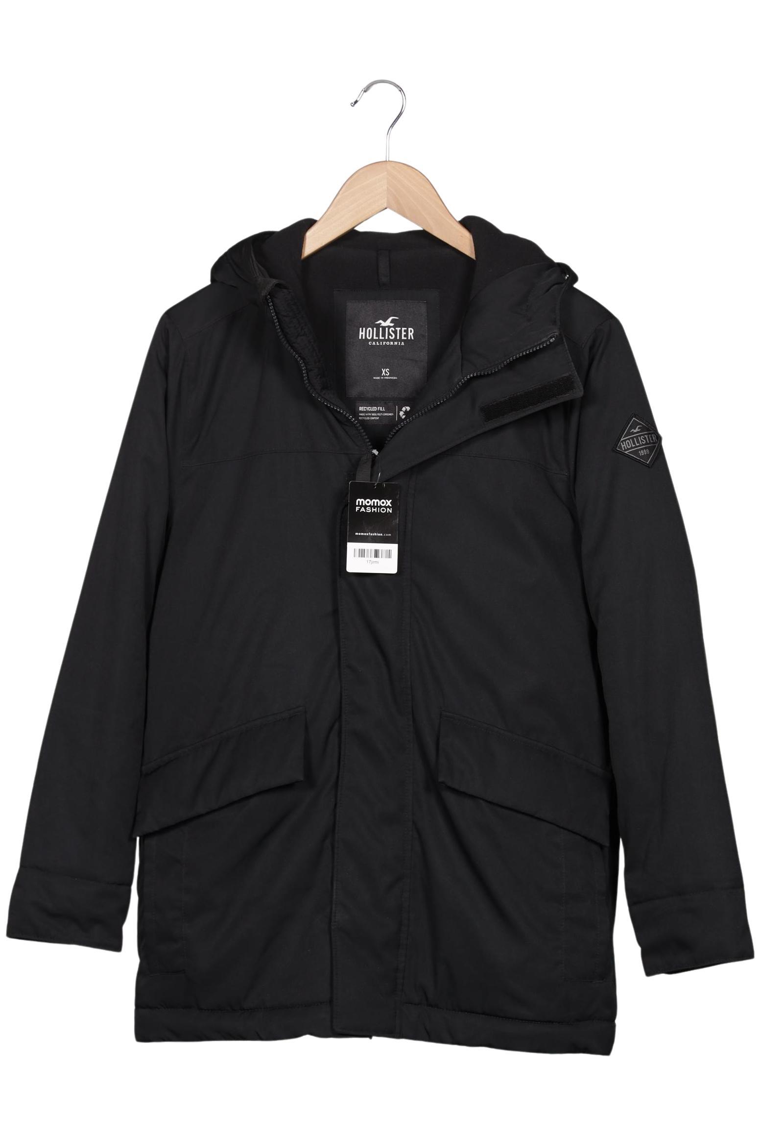 

Hollister Damen Jacke, schwarz, Gr. 34