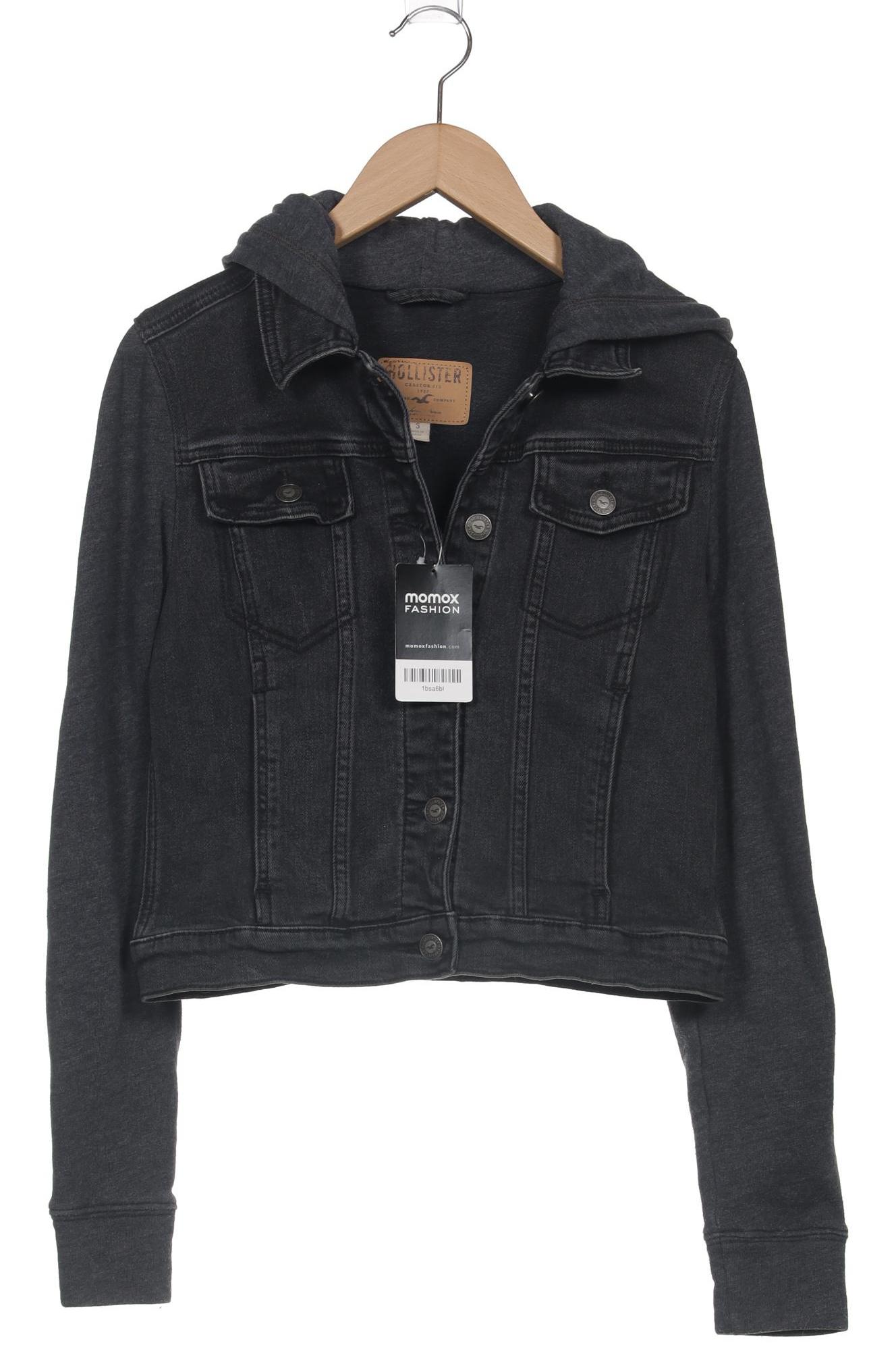 

Hollister Damen Jacke, schwarz, Gr. 36