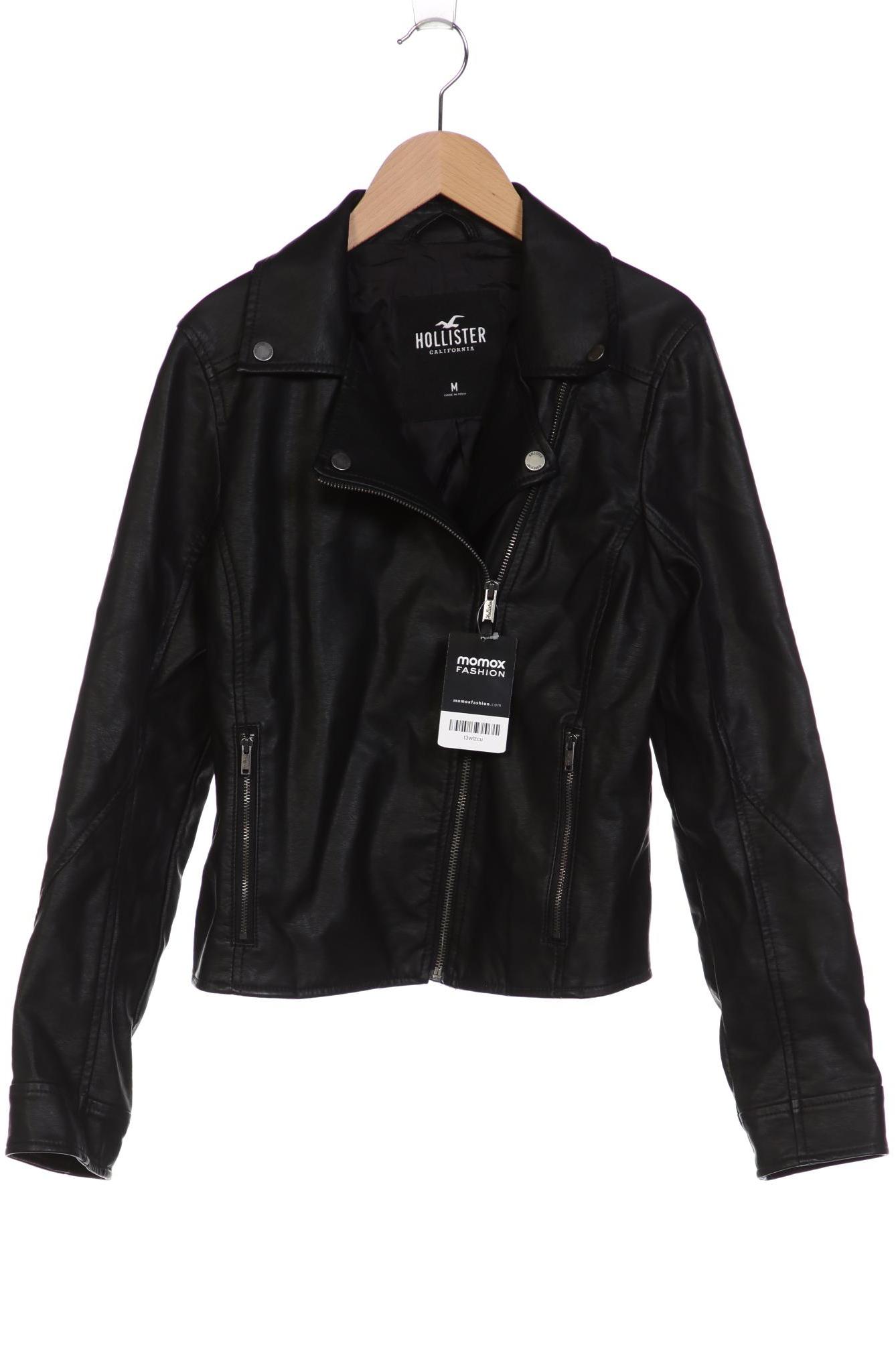 

Hollister Damen Jacke, schwarz, Gr. 38