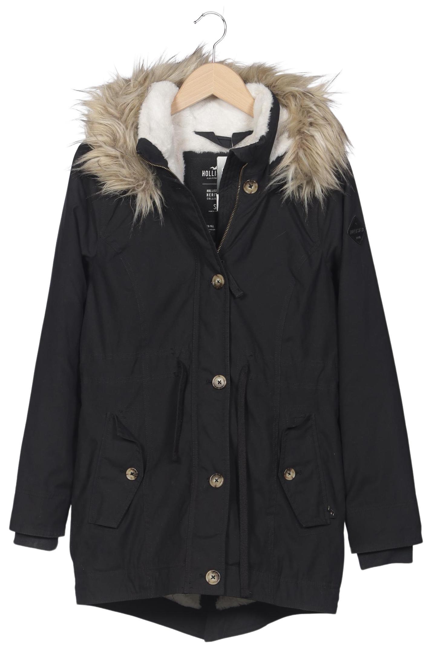 

Hollister Damen Jacke, schwarz, Gr. 36