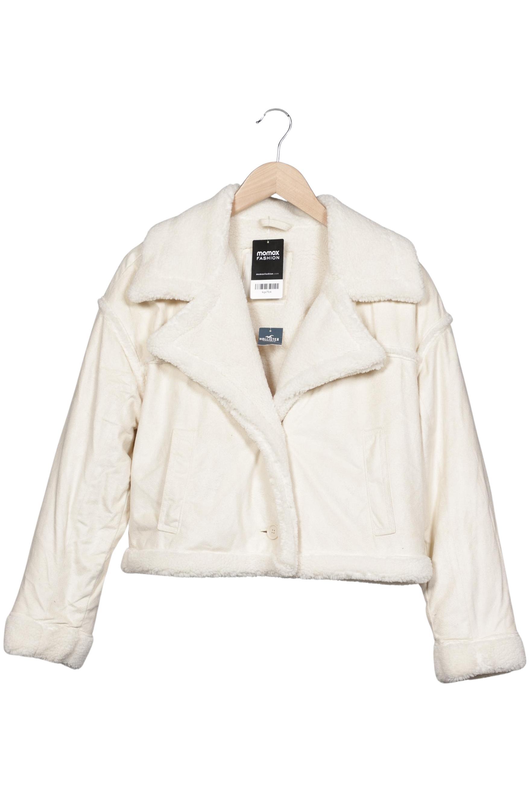 

Hollister Damen Jacke, cremeweiß, Gr. 38