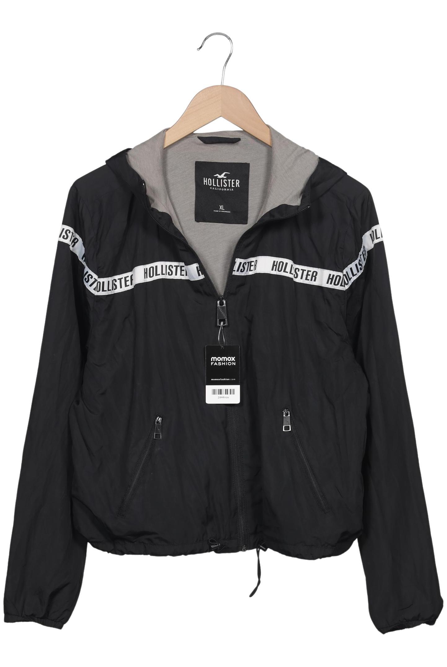 

Hollister Damen Jacke, schwarz, Gr. 44