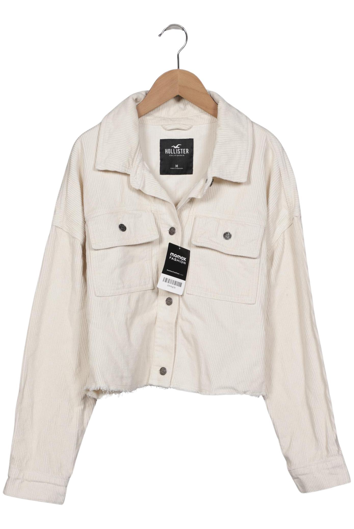 

Hollister Damen Jacke, cremeweiß, Gr. 38