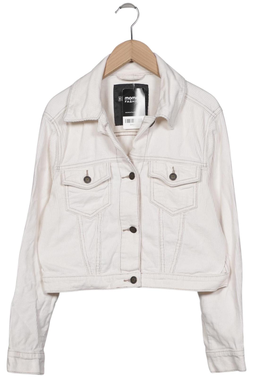 

Hollister Damen Jacke, cremeweiß, Gr. 36