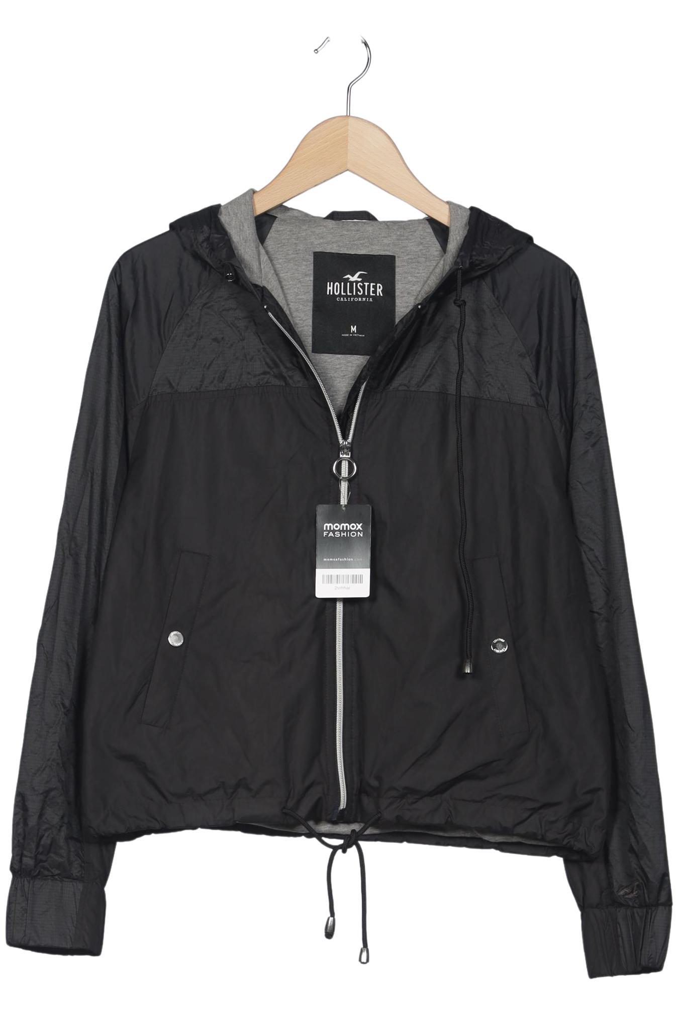 

Hollister Damen Jacke, schwarz, Gr. 38