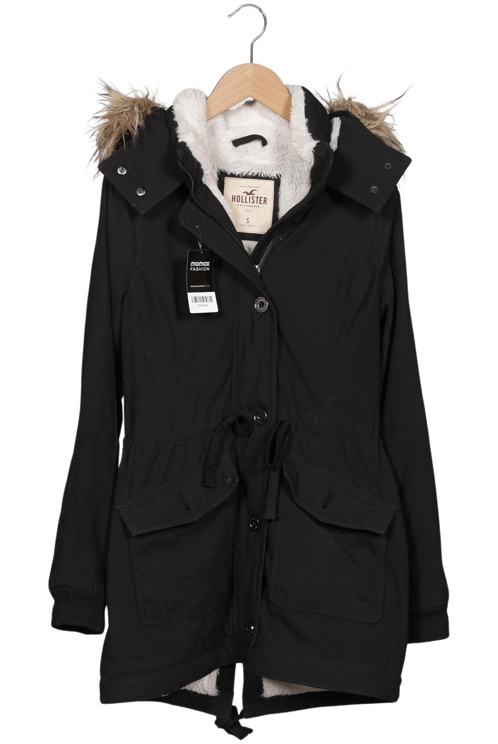 

Hollister Damen Jacke, schwarz, Gr. 36