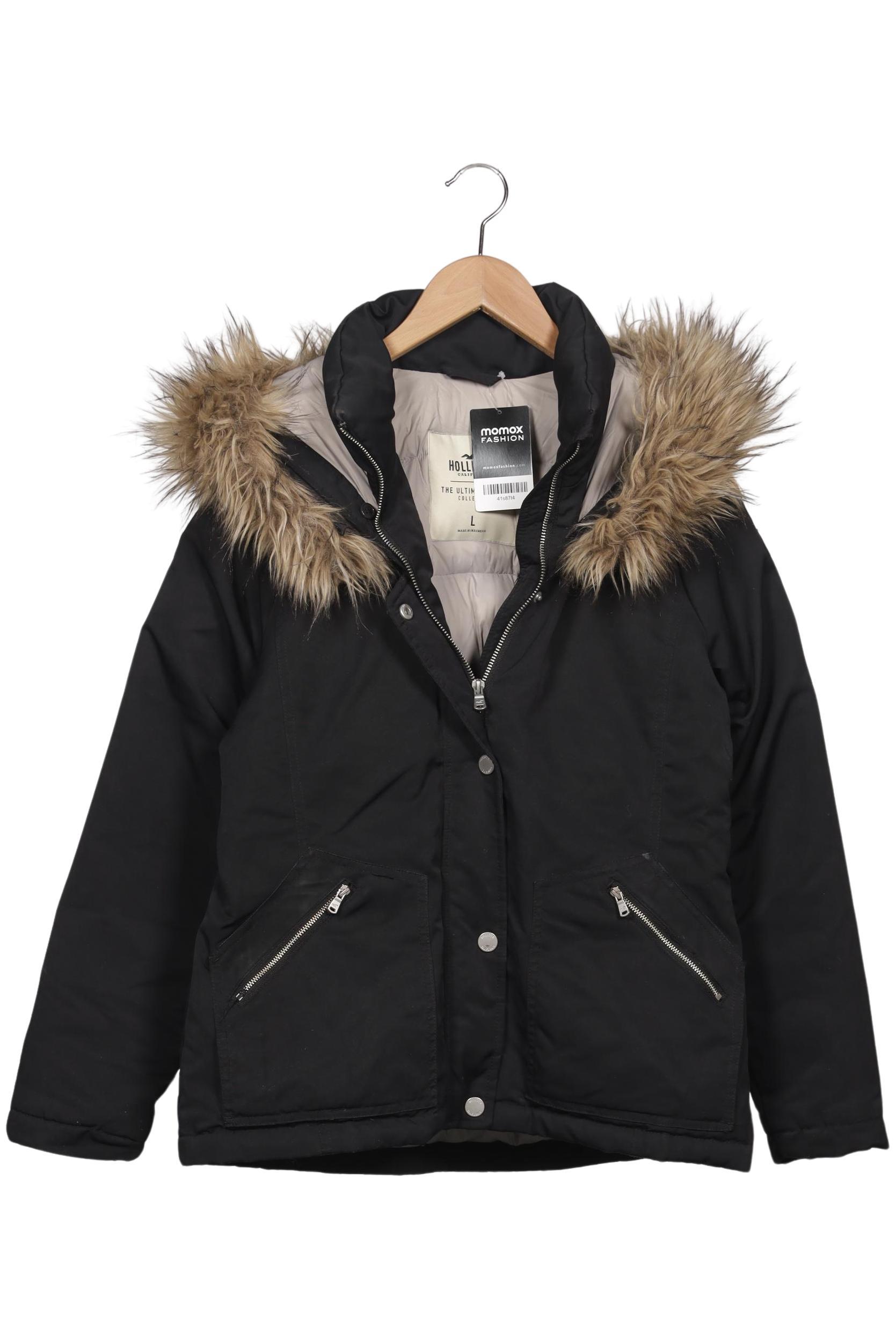 

Hollister Damen Jacke, schwarz, Gr. 42
