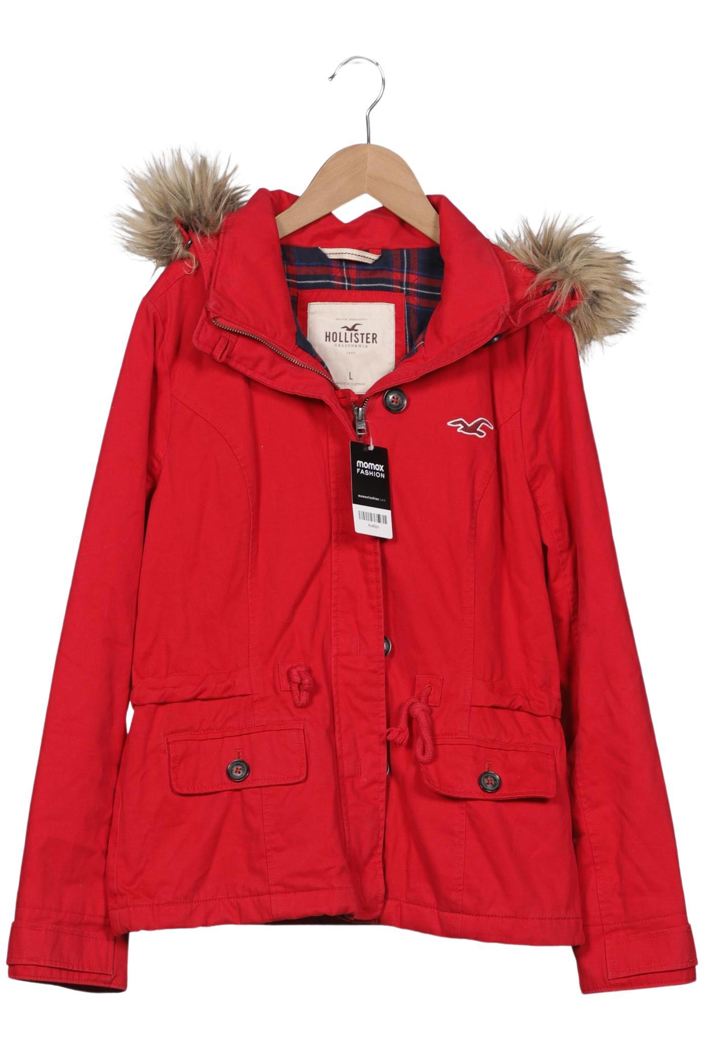 

Hollister Damen Jacke, rot, Gr. 42