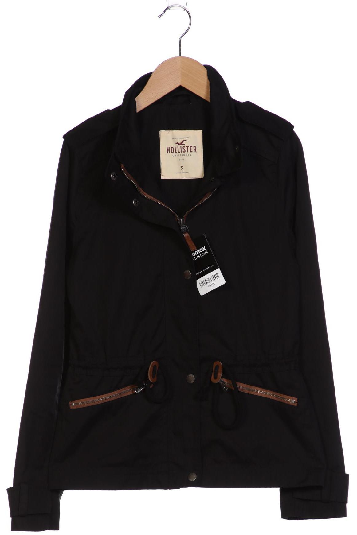 

Hollister Damen Jacke, schwarz