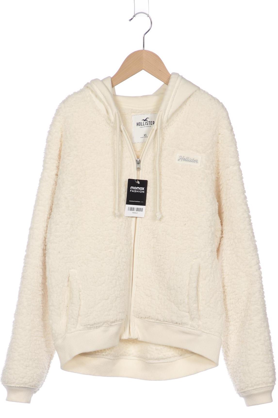 

Hollister Damen Jacke, cremeweiß, Gr. 34