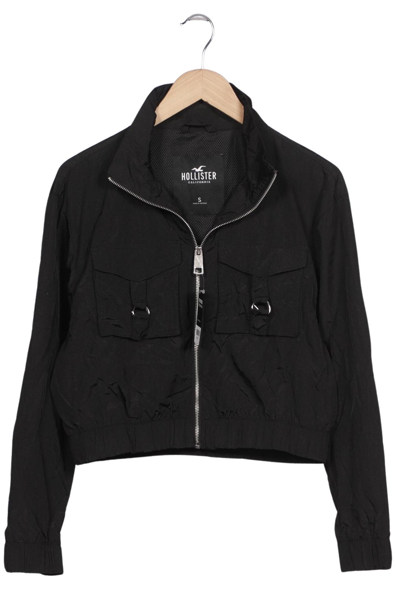 

Hollister Damen Jacke, schwarz, Gr. 36