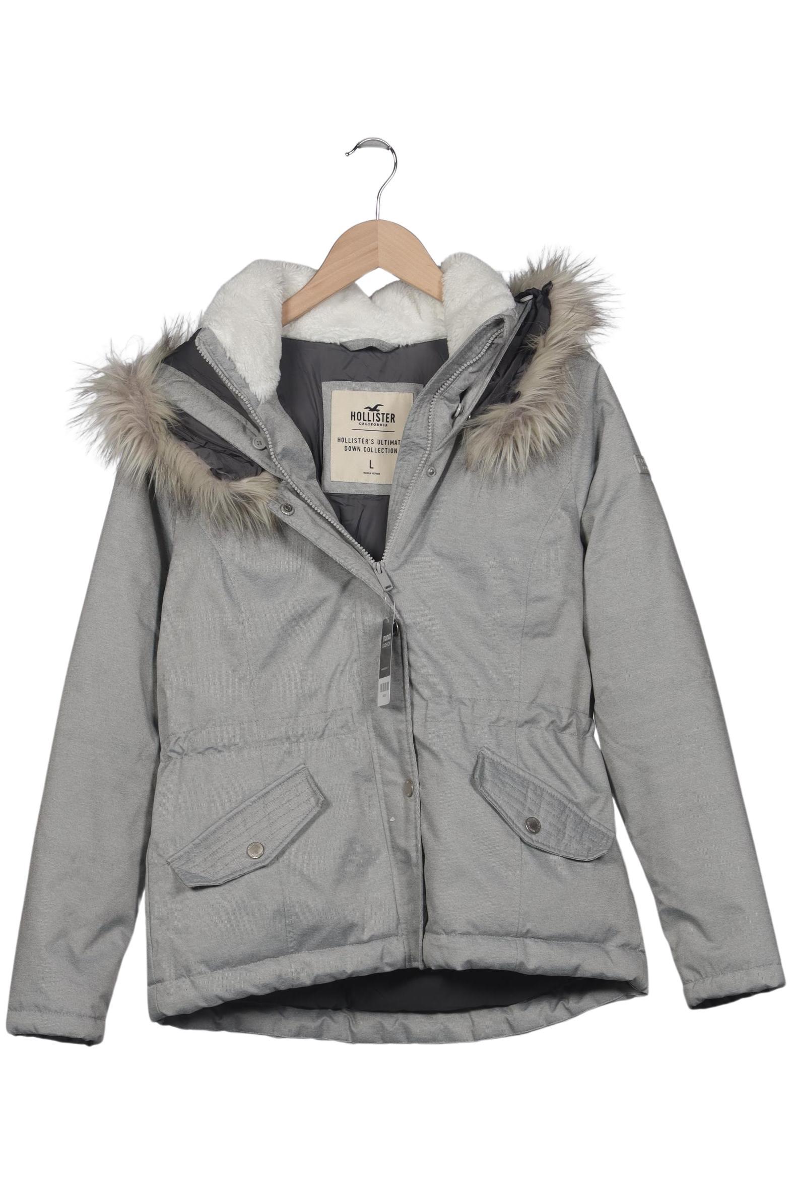 

Hollister Damen Jacke, grau, Gr. 42