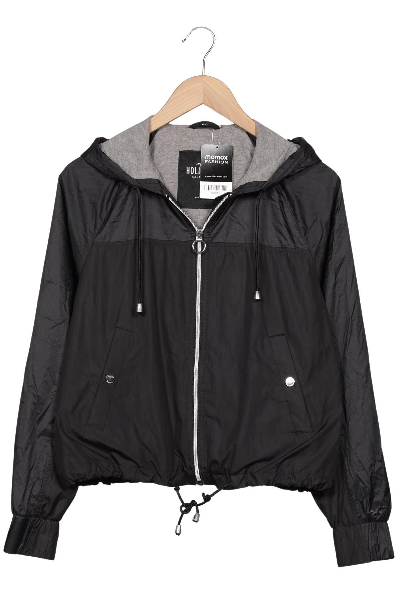 

Hollister Damen Jacke, schwarz, Gr. 38