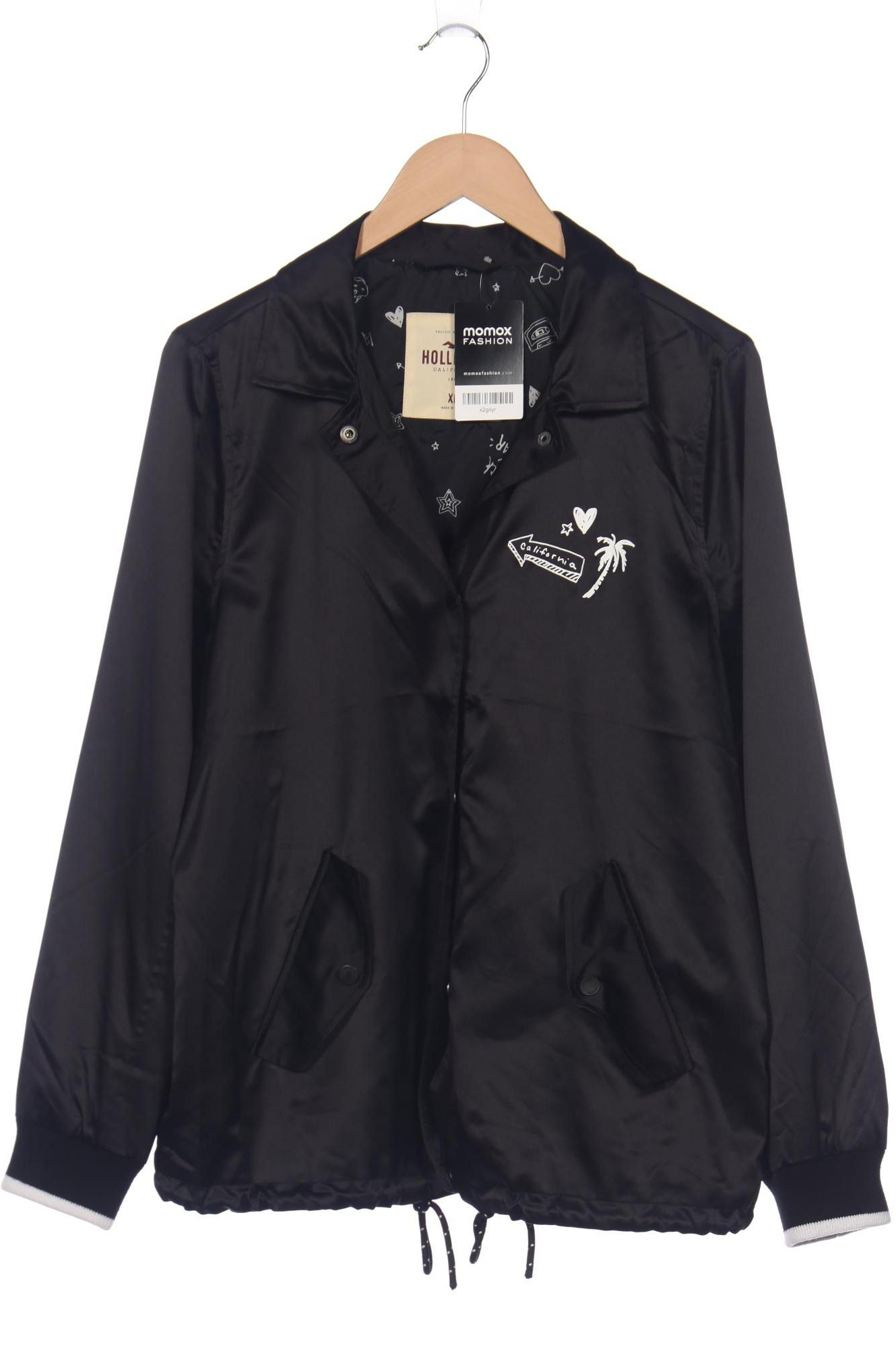 

Hollister Damen Jacke, schwarz, Gr. 44