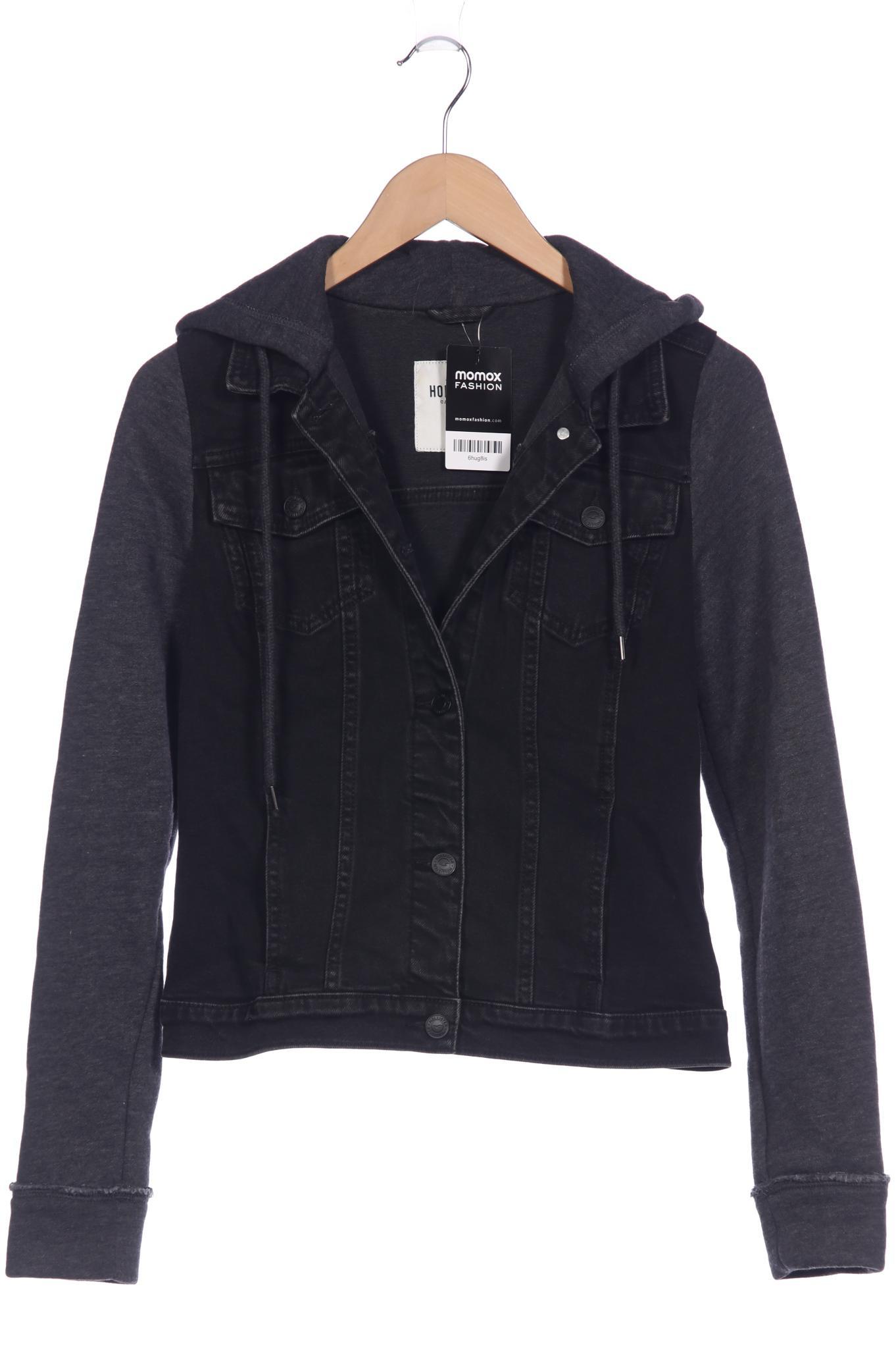 

Hollister Damen Jacke, schwarz, Gr. 38