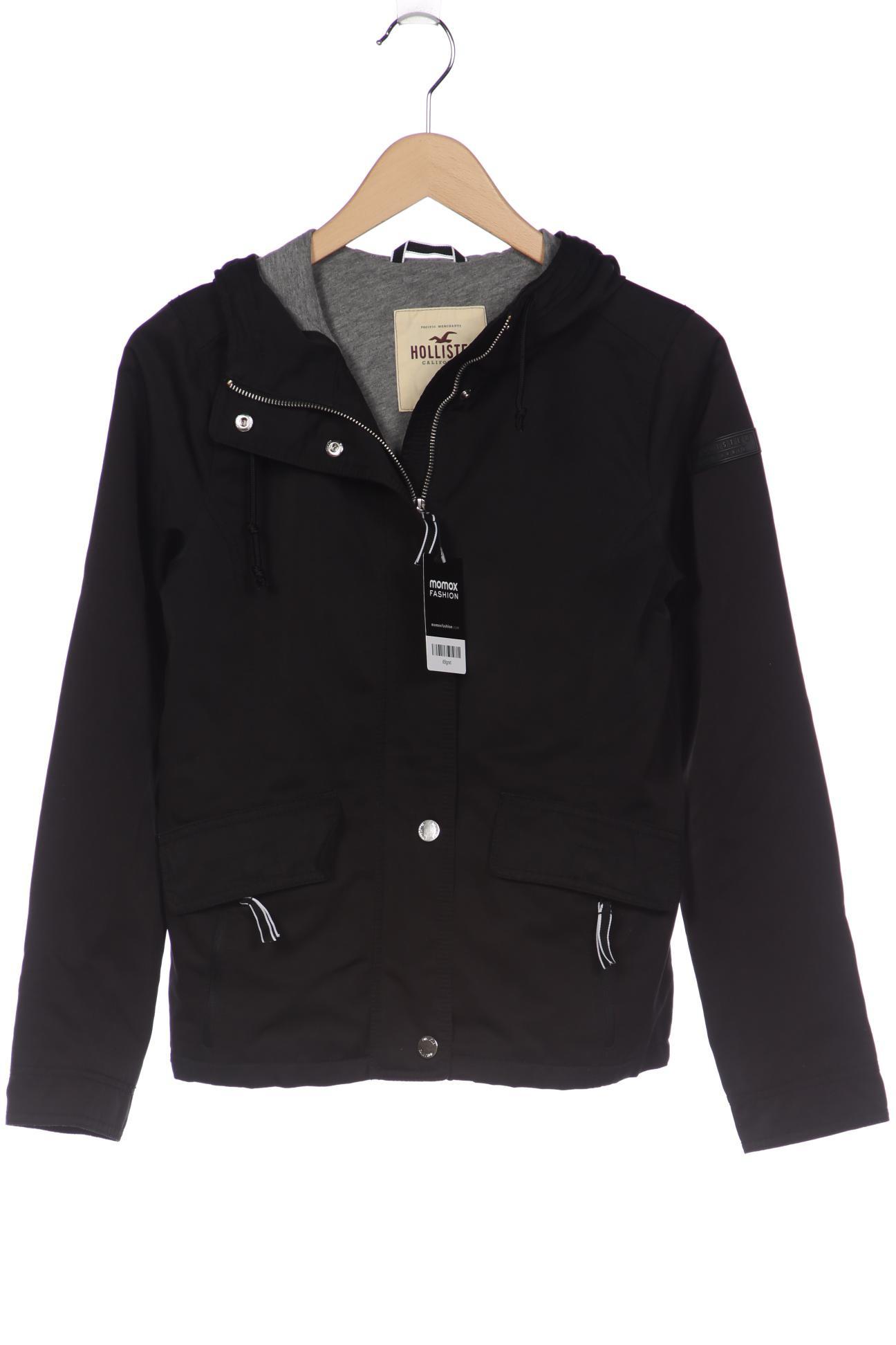 

Hollister Damen Jacke, schwarz, Gr. 36