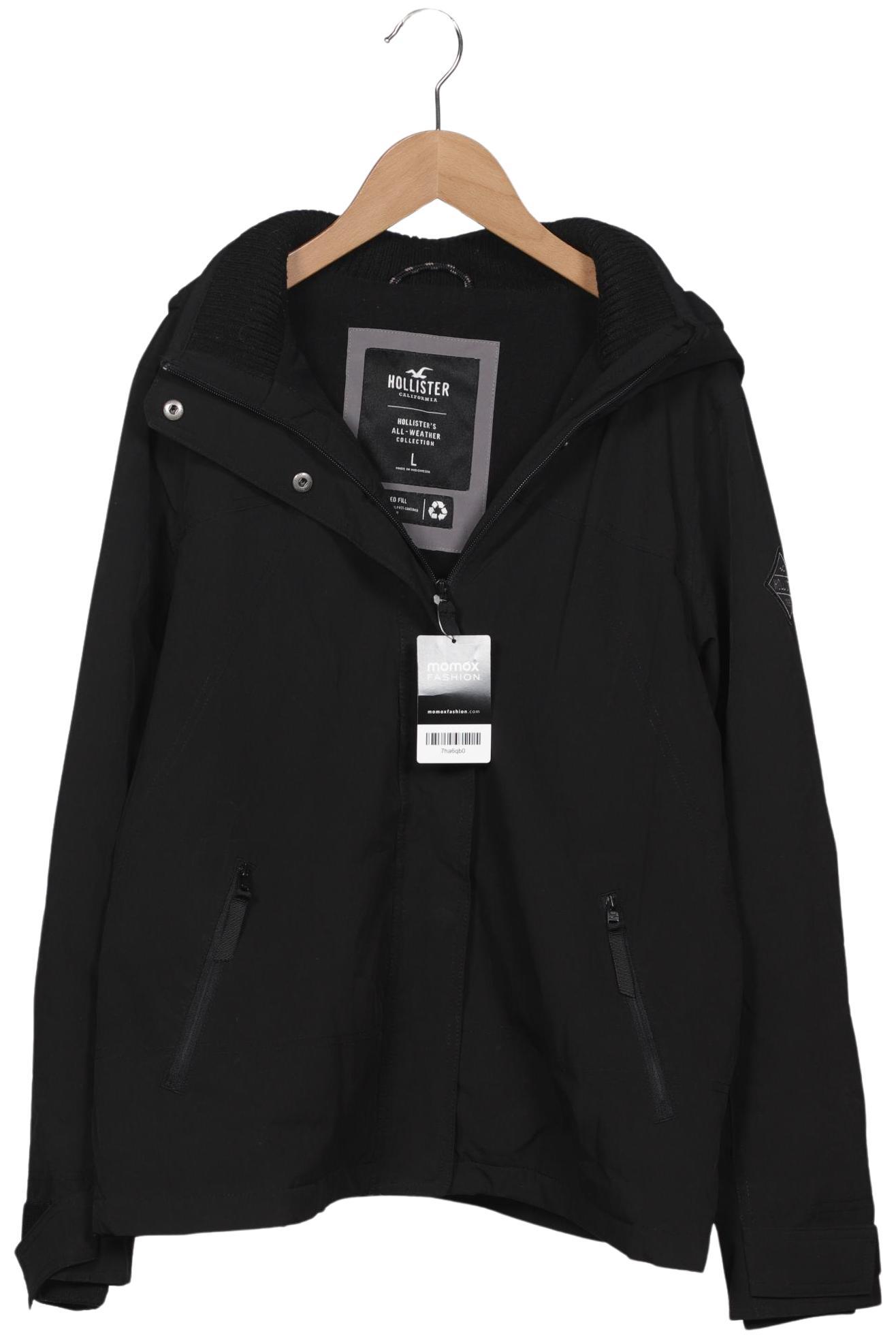 

Hollister Damen Jacke, schwarz, Gr. 42