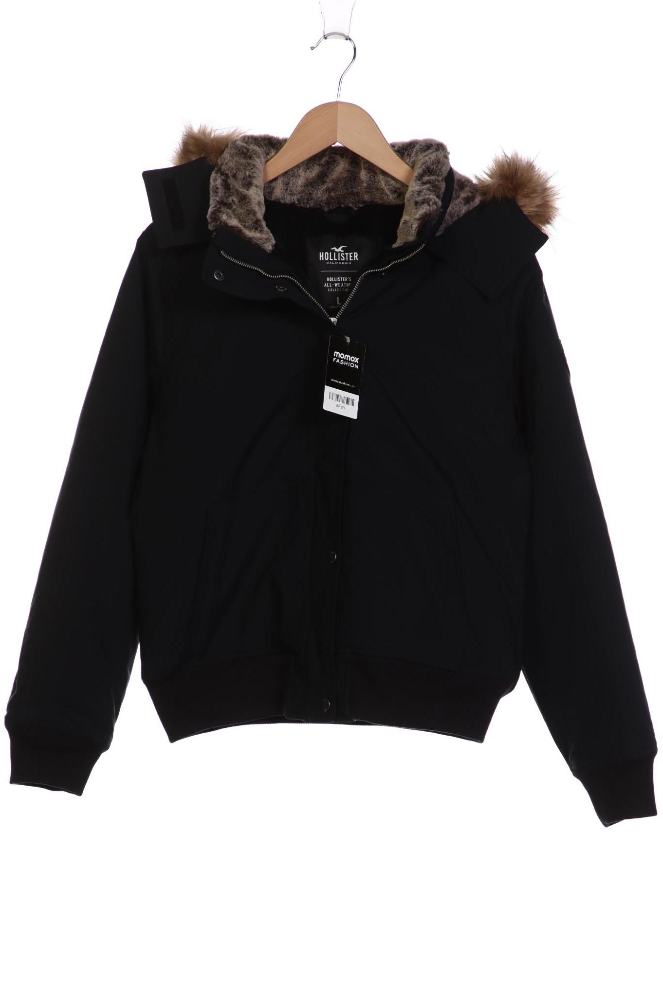 

Hollister Damen Jacke, schwarz, Gr. 42