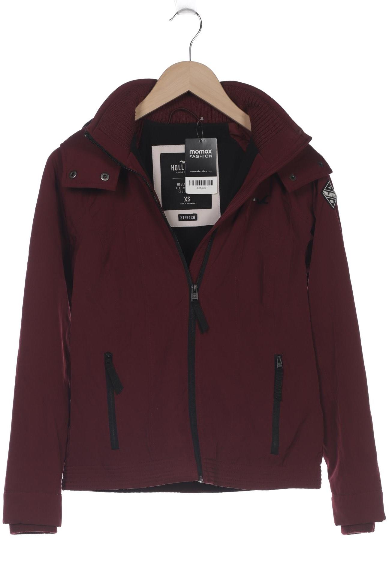 

Hollister Damen Jacke, bordeaux, Gr. 34