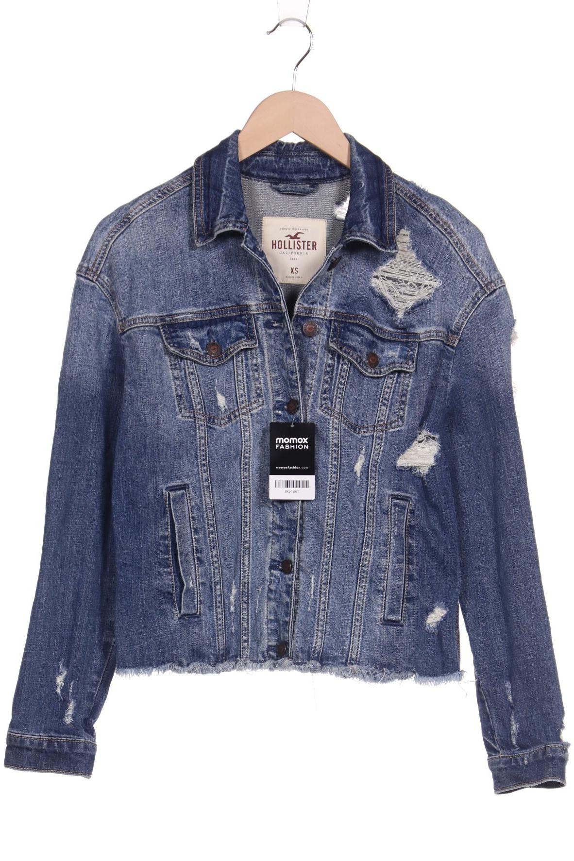 

Hollister Damen Jacke, blau