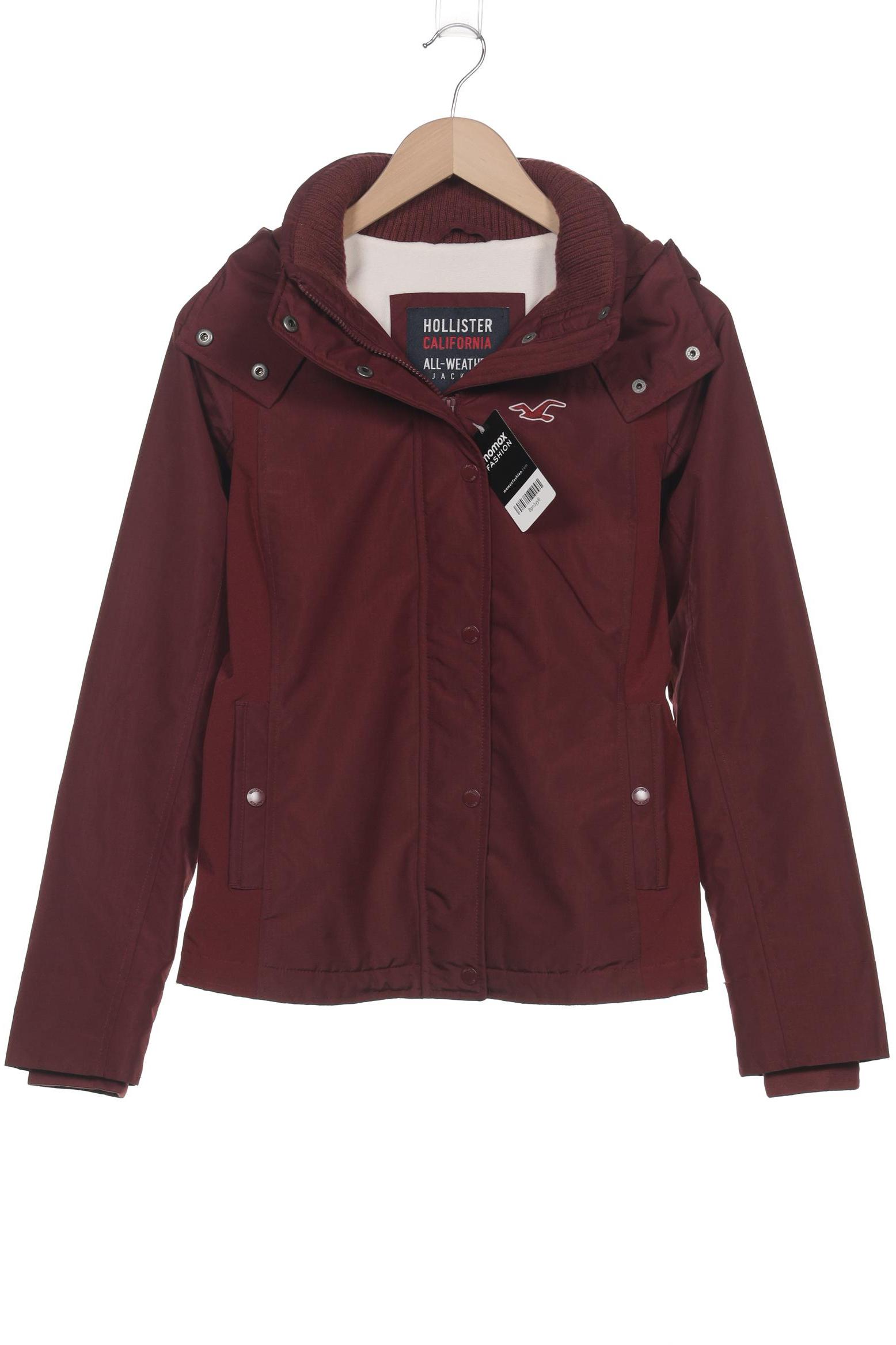 

Hollister Damen Jacke, bordeaux, Gr. 36