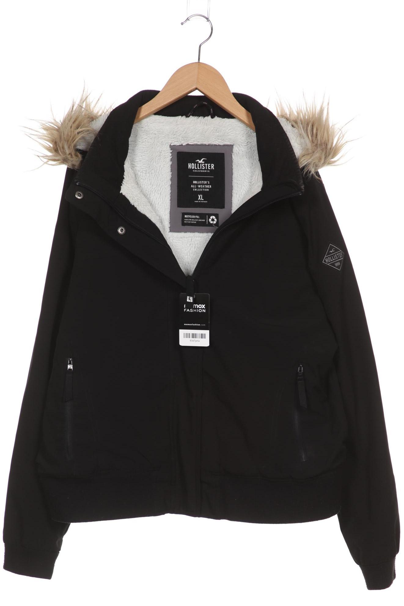 

Hollister Damen Jacke, schwarz, Gr. 44