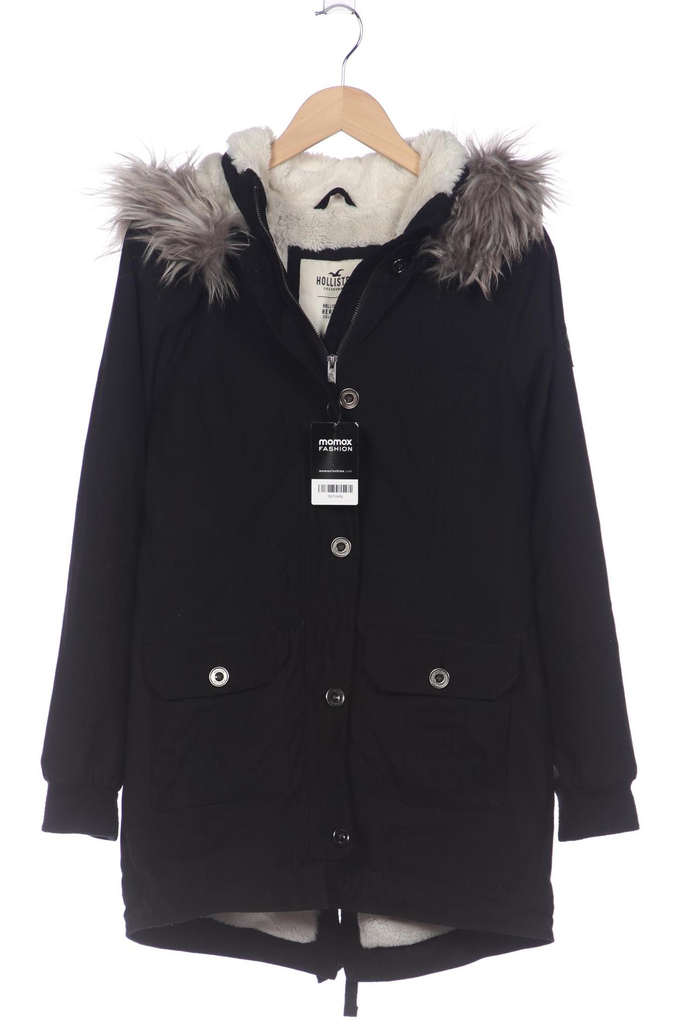 

Hollister Damen Jacke, schwarz, Gr. 38