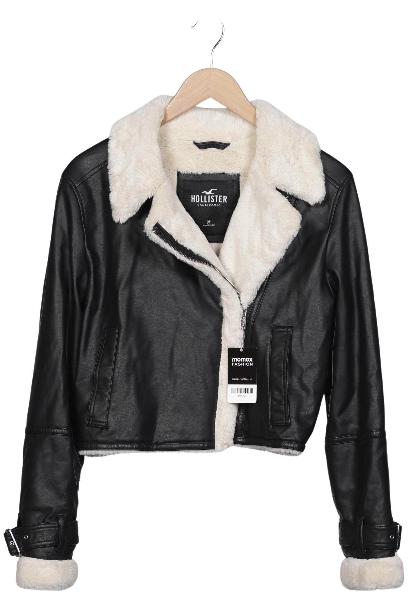

Hollister Damen Jacke, schwarz, Gr. 38