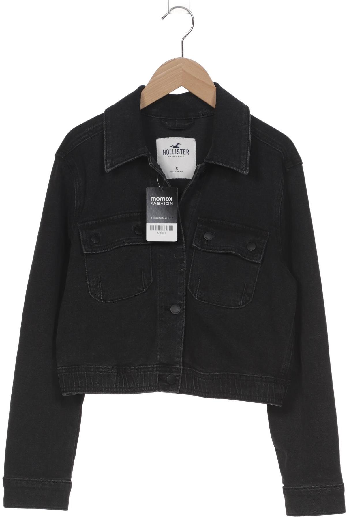 

Hollister Damen Jacke, schwarz, Gr. 36