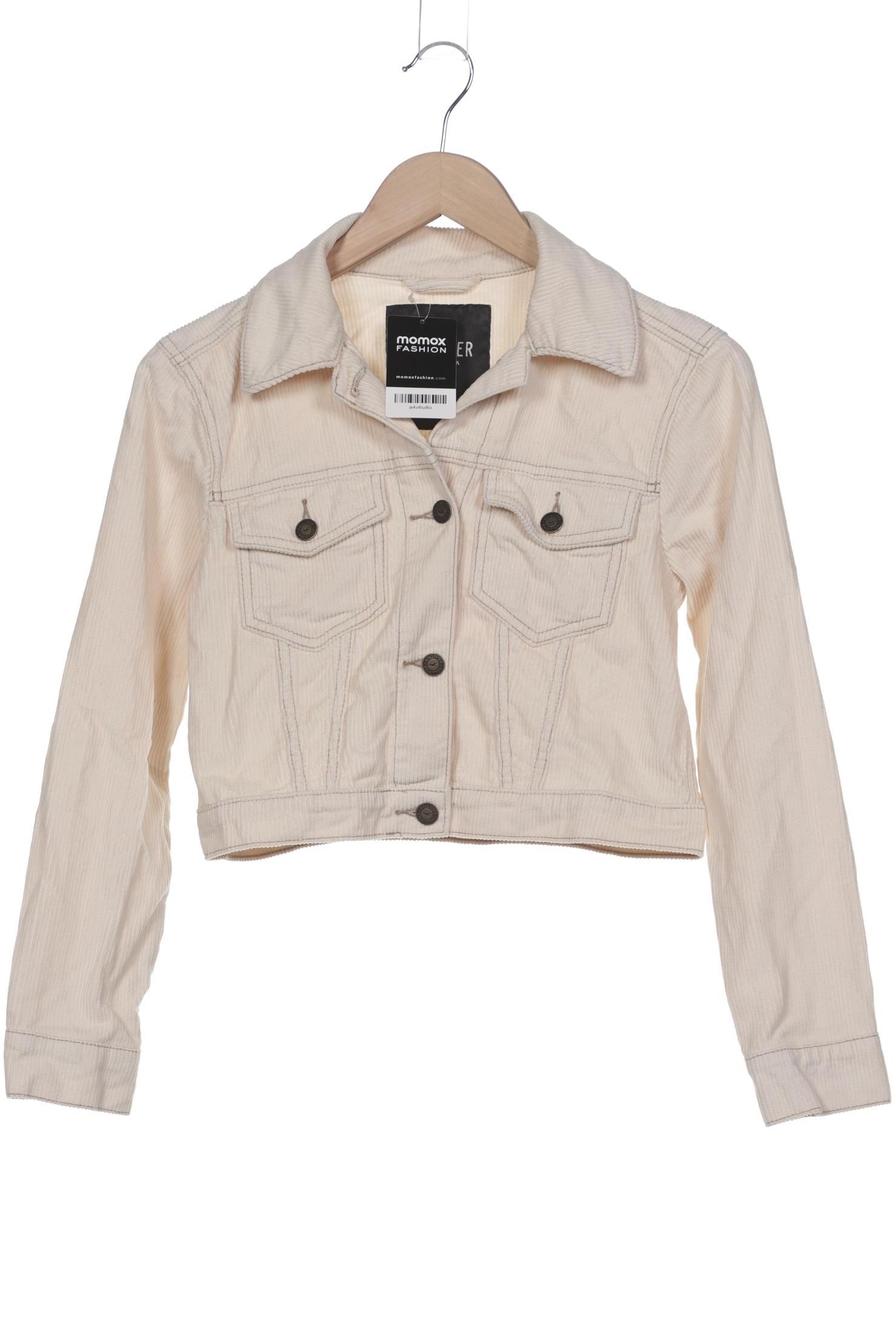 

Hollister Damen Jacke, cremeweiß, Gr. 34