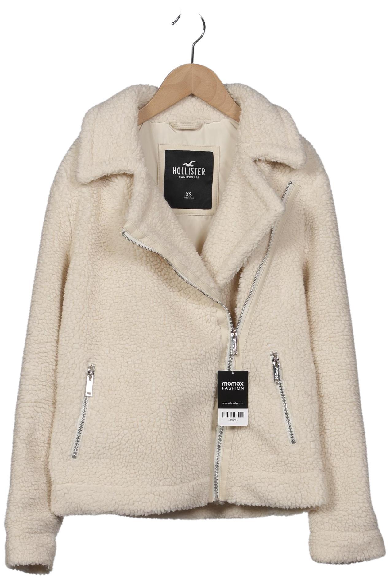 

Hollister Damen Jacke, cremeweiß, Gr. 34
