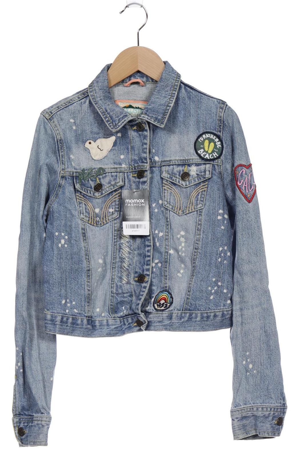 

Hollister Damen Jacke, blau
