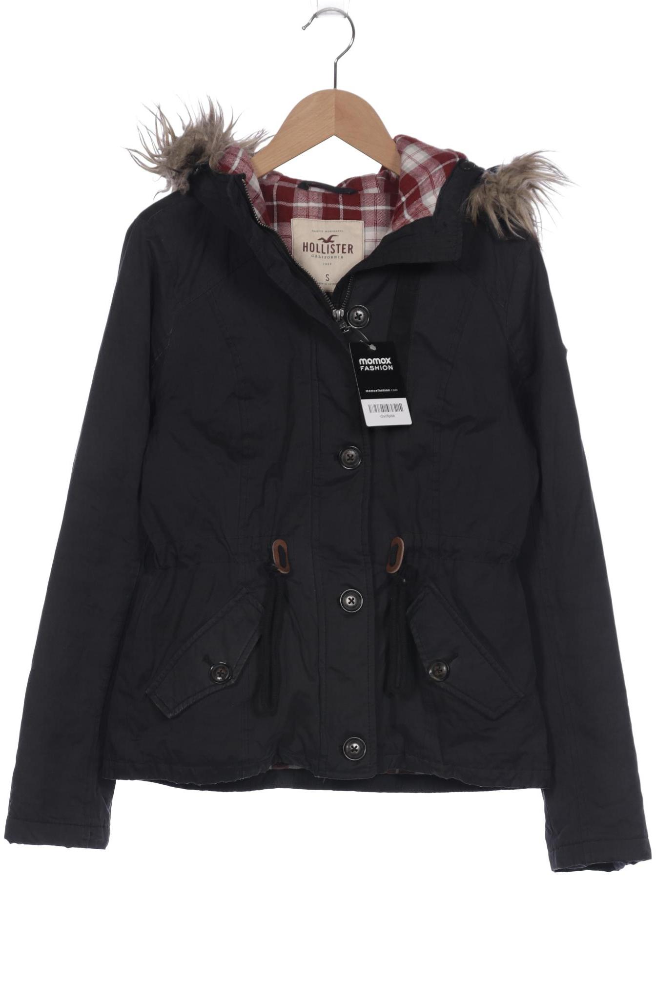 

Hollister Damen Jacke, schwarz, Gr. 36