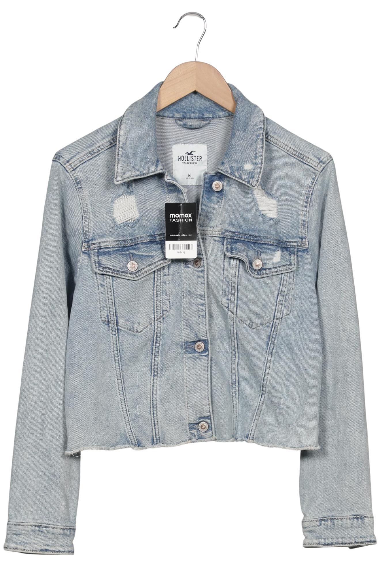 

Hollister Damen Jacke, hellblau, Gr. 38