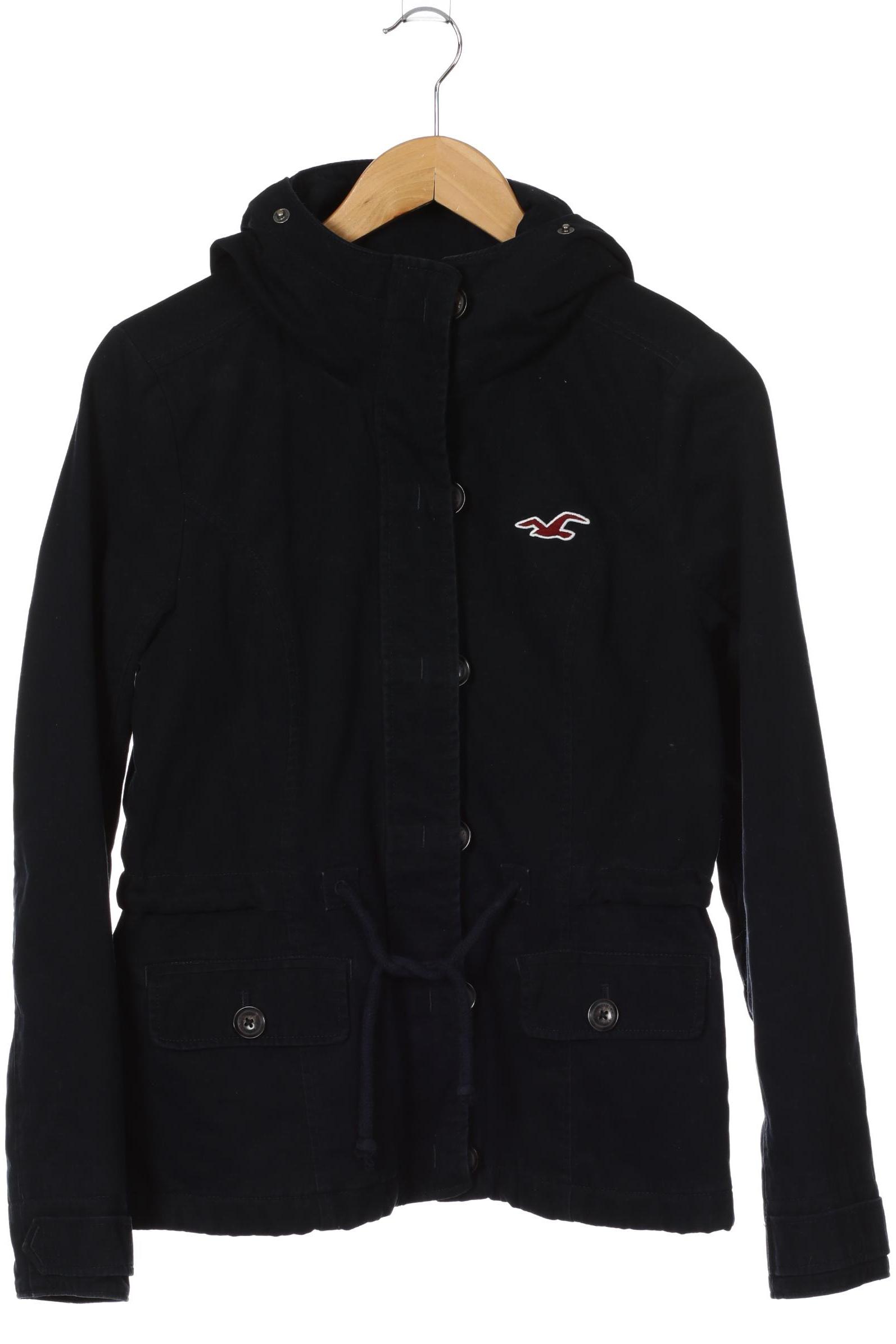 

Hollister Damen Jacke, schwarz, Gr. 38