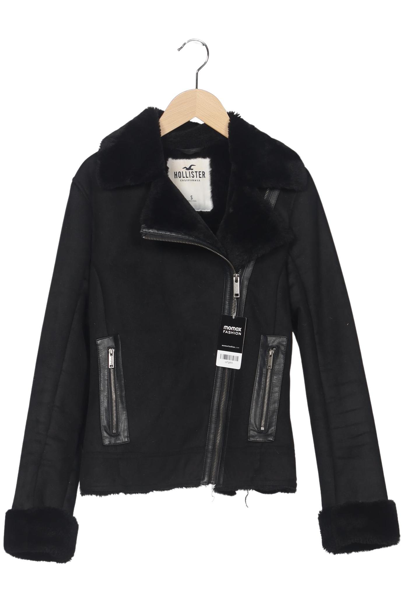 

Hollister Damen Jacke, schwarz, Gr. 36