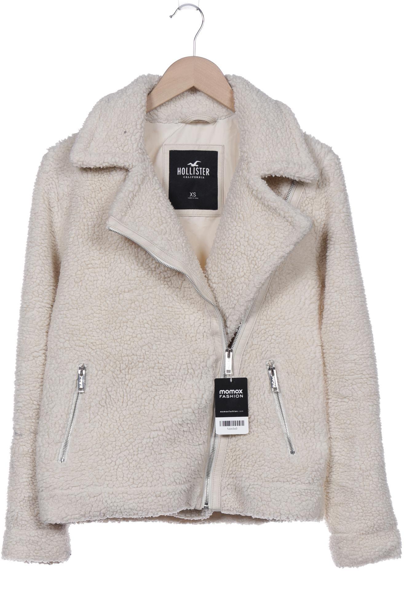 

Hollister Damen Jacke, cremeweiß, Gr. 34